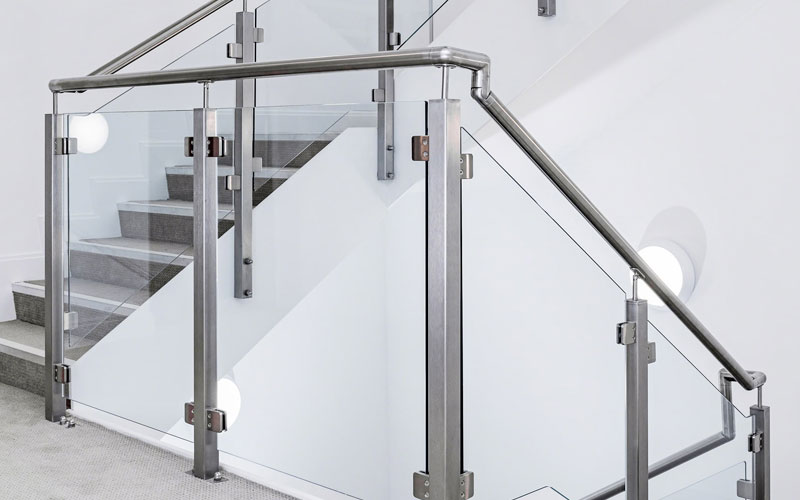 Stainless Steel Railing With Glass In Dharuhera, Gurgaon, Rajasthan